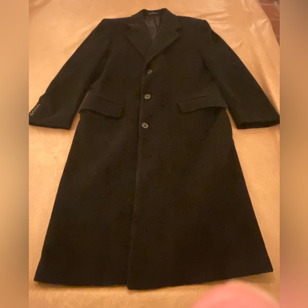 Ralph Lauren Men’s Black Wool Coat